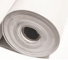 Mynd af Matvæla gúmmí 3mm hvítt/140cm