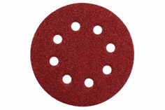 Mynd af Sandpappír 8 gata 125 60-120-240