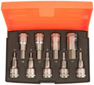 Mynd af Sexkant-toppasett 1/2" 4-17mm