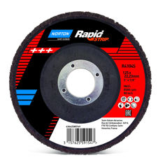 Mynd af Slípiskífa 115mm rapid finish brún