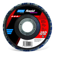 Mynd af Slípiskífa 125mm rapid finish grá