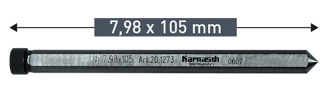 Mynd af Stýripinni f.55mm kjarnab. 18-60mm 2 stk
