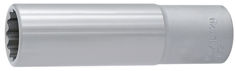 Mynd af Toppur langur millimetra - 1/2" drif 12p