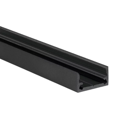 Mynd af PROLED álprófill SU-Line LOW 16x8mm 2m Svartur