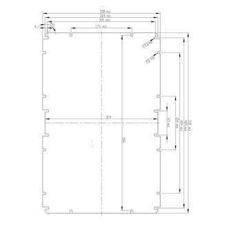 Mynd af Tækjaplata EK 518x338mm