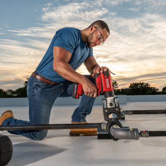 Mynd af Ridgid RP350 pressuvél 32kN m. Bluetooth