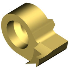 Mynd af Carbide insert 1025