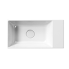 Mynd af GSI Kube X handlaug 50x25cm Hvítur Glans