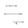 Mynd af Sambyggt raðtengi 2,5mm² NT/L/PE