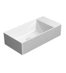 Mynd af GSI Kube X handlaug 50x25cm Hvítur Glans