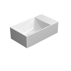 Mynd af GSI Kube X handlaug 40x23cm Hvítur Glans