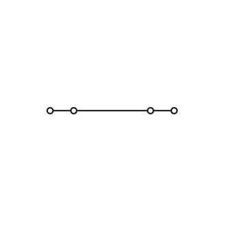 Mynd af Raðtengi mini 2,5mm² 2x grátt