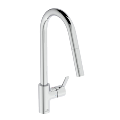Mynd af Ideal Standard GUSTO eldhúsblöndunartæki útdraganl. Króm
