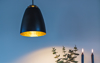 Mynd af Bell hangandi loftljós Svart/Gyllt 840lm 2700K
