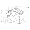 Mynd af Strengklemma 1x 75-100mm