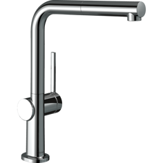 Mynd af Hansgrohe Talis M54 270 eldhústæki útdraganlegt Króm