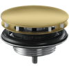 Mynd af Hansgrohe botnventill m. loki Burstað brass