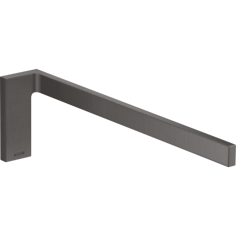 Mynd af AXOR Universal Rectangular handklæðaslá Svart burstað króm