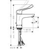 Mynd af Hansgrohe Focus 100 m botnventli Króm