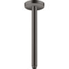 Mynd af AXOR ShowerSolutions sturturör í loft 300mm Svart burstað króm