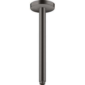 Mynd af AXOR ShowerSolutions sturturör í loft 300mm Svart burstað króm