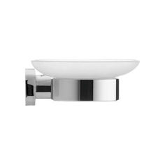 Mynd af Duravit D-Code sápuskál á vegg Króm