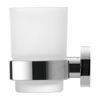Mynd af Duravit D-Code glas á vegg Króm