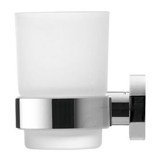 Mynd af Duravit D-Code glas á vegg Króm