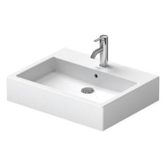 Mynd af Duravit Vero borðhandlaug m. gati 595x465 mm Hvítur
