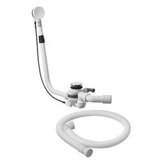 Mynd af Duravit lyftitappasett m. innrennsli úr botni f. baðkör 