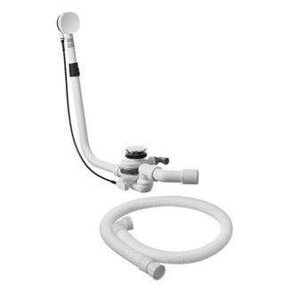 Mynd af Duravit lyftitappasett m. innrennsli úr botni f. baðkör 
