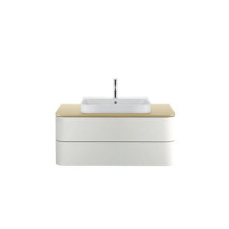 Mynd af Duravit Happy D.2 Plus borðhandlaug 60x46cm, svört