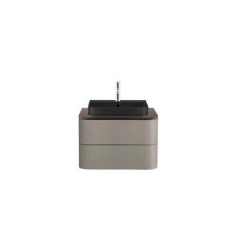 Mynd af Duravit Happy D.2 Plus borðhandlaug 50x40cm Antracit