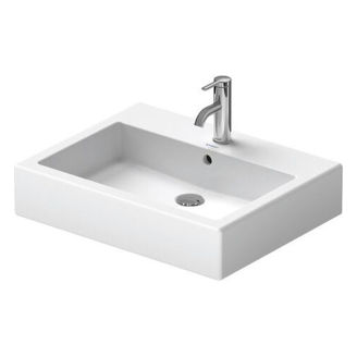 Mynd af Duravit Vero slípuð borðhandlaug m. gati 60x47cm