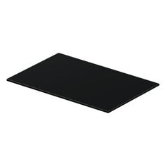Mynd af Duravit DuraSquare glerplata f. grind, Svört