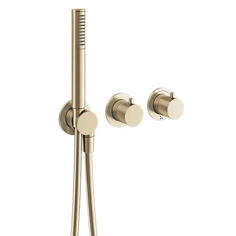 Mynd af Crosswater MPRO Module 2 sturtusett m. handsturtu Burstað brass