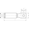Mynd af Strengskór Ál/Cu  150mm² M12