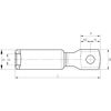 Mynd af Strengskór Ál/Cu  240mm² M10