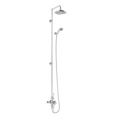 Mynd af Burlington Avon Thermostatic sturtusett Ø180mm Króm