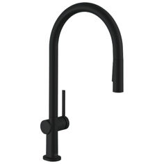 Mynd af Hansgrohe Talis M54 stútur m. spreyi Matt Svart