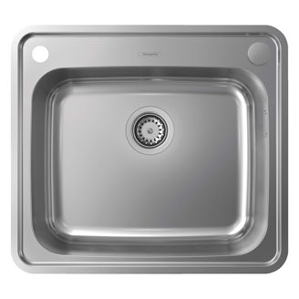 Mynd af Hansgrohe S412-F500 eldhúsvaskur 570x510mm
