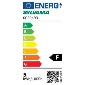 Mynd af LED E27 Retro kúlupera mött frá Sylvania