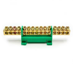 Mynd af Tengikubbur lóðréttur 15x16mm² Grænn