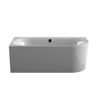 Mynd af Knief Fresh Corner R baðkar 1800x800x600mm Hvítur