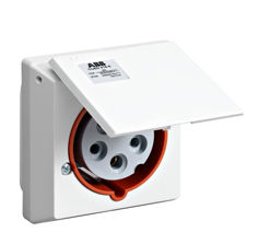 Mynd af CEE Tengill innf. 400V IP44 16A