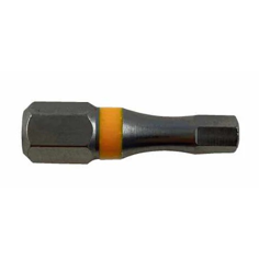 Mynd af Sexkant höggbiti M3 1/4" 25mm 3 Stk