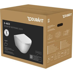 Mynd af Duravit D-Neo vegghengt salernissett Hvítur glans