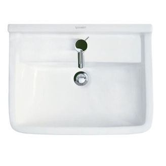 Mynd af Duravit Starck 3 vegghandlaug 55x43cm Hvítur glans