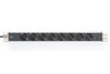 Mynd af Fjöltengi 19" 8x16A Schuko