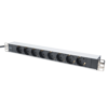 Mynd af Fjöltengi 19" 8x16A Schuko